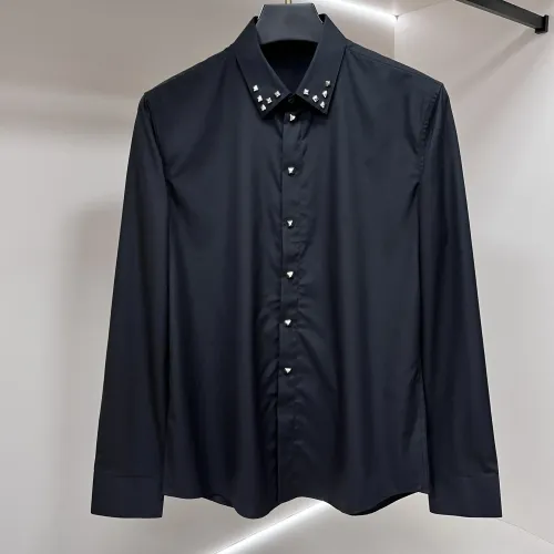 Armani Shirts Long Sleeved For Men #1438358 $64.00 USD, Wholesale Replica Armani Shirts