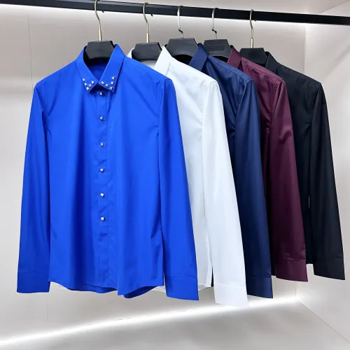Replica Armani Shirts Long Sleeved For Men #1438358 $64.00 USD for Wholesale