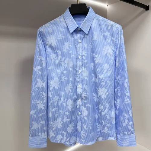Armani Shirts Long Sleeved For Men #1438360 $64.00 USD, Wholesale Replica Armani Shirts