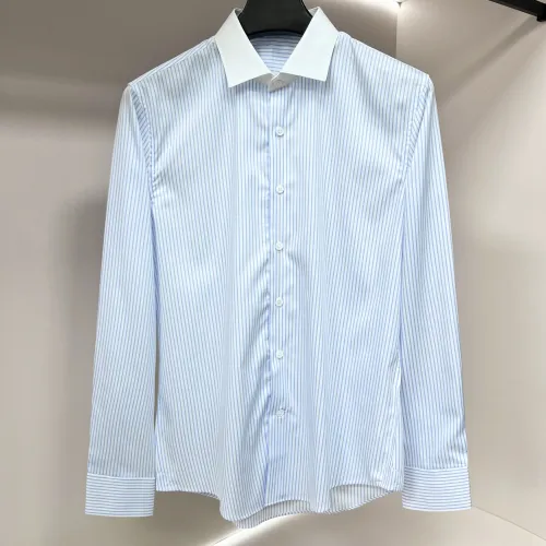 Armani Shirts Long Sleeved For Men #1438366 $64.00 USD, Wholesale Replica Armani Shirts
