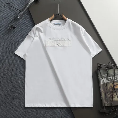Prada T-Shirts Short Sleeved For Unisex #1438371 $36.00 USD, Wholesale Replica Prada T-Shirts