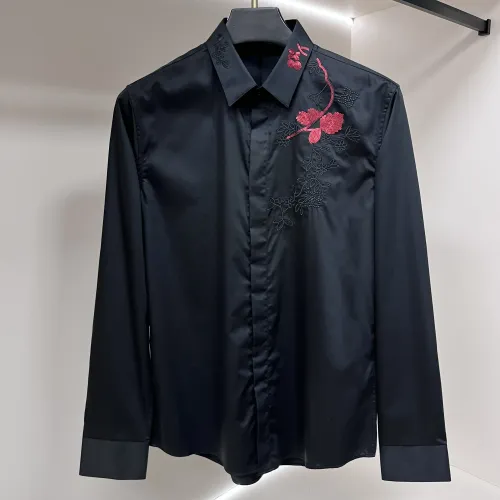 Armani Shirts Long Sleeved For Men #1438375 $68.00 USD, Wholesale Replica Armani Shirts