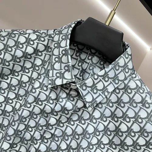 Replica Christian Dior Shirts Long Sleeved For Men #1438386 $64.00 USD for Wholesale
