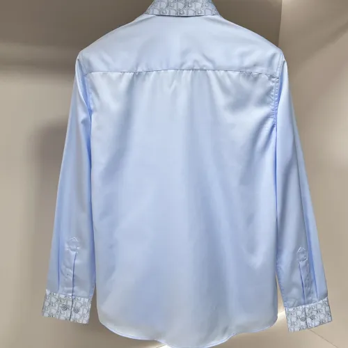Replica Christian Dior Shirts Long Sleeved For Men #1438408 $72.00 USD for Wholesale