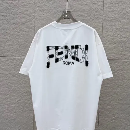 Fendi T-Shirts Short Sleeved For Unisex #1438438 $39.00 USD, Wholesale Replica Fendi T-Shirts