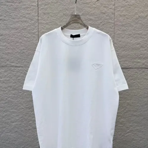 Prada T-Shirts Short Sleeved For Unisex #1438444 $39.00 USD, Wholesale Replica Prada T-Shirts