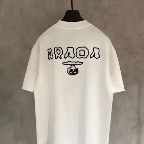Prada T-Shirts Short Sleeved For Unisex #1438446 $45.00 USD, Wholesale Replica Prada T-Shirts