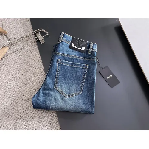 Fendi Jeans For Men #1438490 $72.00 USD, Wholesale Replica Fendi Jeans