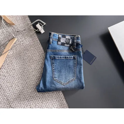 Replica Louis Vuitton LV Jeans For Men #1438499 $72.00 USD for Wholesale