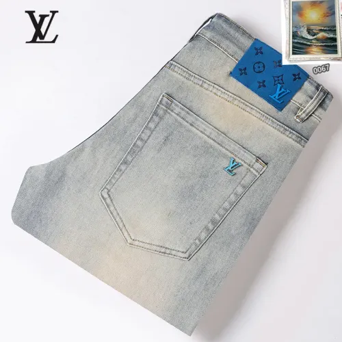Louis Vuitton LV Jeans For Men #1438508 $48.00 USD, Wholesale Replica Louis Vuitton LV Jeans