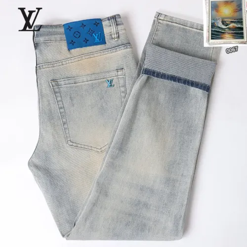 Replica Louis Vuitton LV Jeans For Men #1438508 $48.00 USD for Wholesale