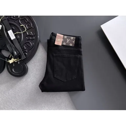 Louis Vuitton LV Jeans For Men #1438541 $68.00 USD, Wholesale Replica Louis Vuitton LV Jeans