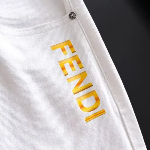Replica Fendi Jeans For Men #1438544 $68.00 USD for Wholesale