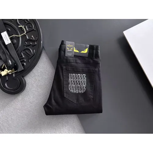 Fendi Jeans For Men #1438547 $68.00 USD, Wholesale Replica Fendi Jeans