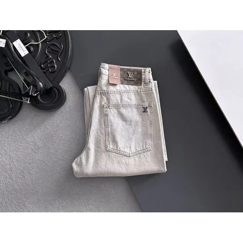 Louis Vuitton LV Jeans For Men #1438552 $68.00 USD, Wholesale Replica Louis Vuitton LV Jeans