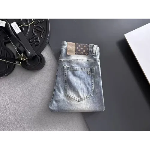 Louis Vuitton LV Jeans For Men #1438555 $68.00 USD, Wholesale Replica Louis Vuitton LV Jeans