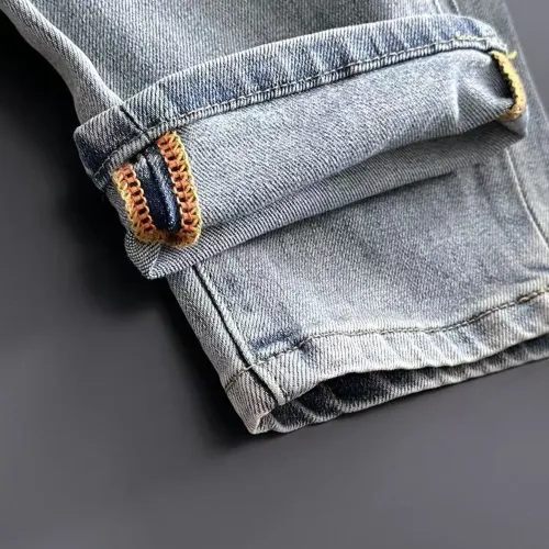 Replica Louis Vuitton LV Jeans For Men #1438555 $68.00 USD for Wholesale