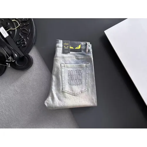 Fendi Jeans For Men #1438560 $68.00 USD, Wholesale Replica Fendi Jeans
