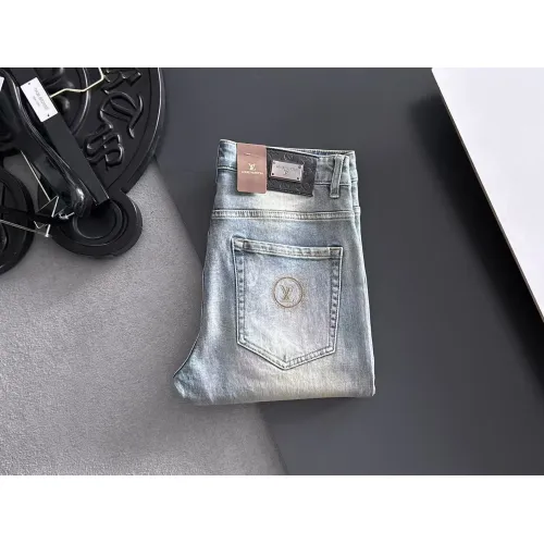 Louis Vuitton LV Jeans For Men #1438568 $68.00 USD, Wholesale Replica Louis Vuitton LV Jeans