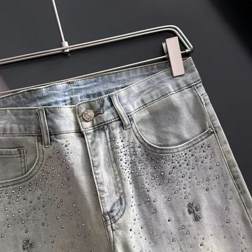 Replica Chrome Hearts Jeans For Men #1438578 $68.00 USD for Wholesale