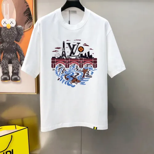 Louis Vuitton LV T-Shirts Short Sleeved For Men #1438629 $40.00 USD, Wholesale Replica Louis Vuitton LV T-Shirts