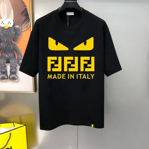 Fendi T-Shirts Short Sleeved For Men #1438636 $40.00 USD, Wholesale Replica Fendi T-Shirts