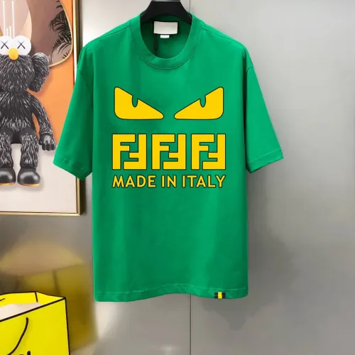 Fendi T-Shirts Short Sleeved For Men #1438638 $40.00 USD, Wholesale Replica Fendi T-Shirts