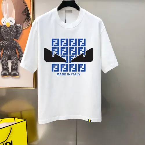 Fendi T-Shirts Short Sleeved For Men #1438643 $40.00 USD, Wholesale Replica Fendi T-Shirts