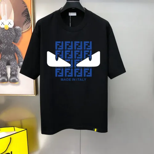 Fendi T-Shirts Short Sleeved For Men #1438644 $40.00 USD, Wholesale Replica Fendi T-Shirts