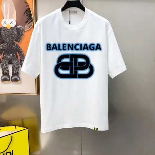 Balenciaga T-Shirts Short Sleeved For Men #1438655 $40.00 USD, Wholesale Replica Balenciaga T-Shirts