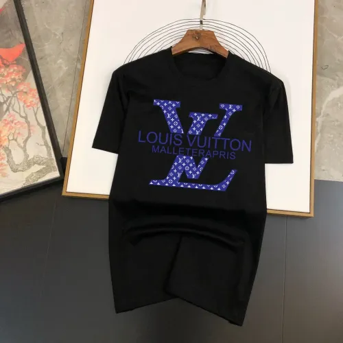 Louis Vuitton LV T-Shirts Short Sleeved For Men #1438697 $40.00 USD, Wholesale Replica Louis Vuitton LV T-Shirts