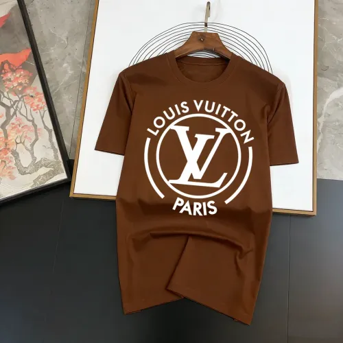 Louis Vuitton LV T-Shirts Short Sleeved For Men #1438702 $40.00 USD, Wholesale Replica Louis Vuitton LV T-Shirts