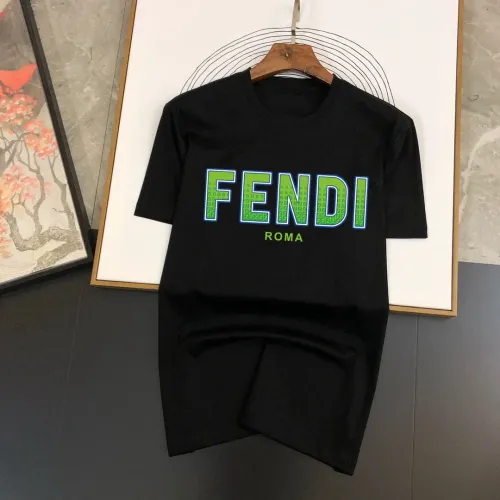 Fendi T-Shirts Short Sleeved For Men #1438726 $40.00 USD, Wholesale Replica Fendi T-Shirts