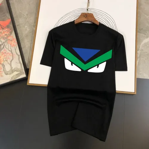 Fendi T-Shirts Short Sleeved For Men #1438746 $40.00 USD, Wholesale Replica Fendi T-Shirts