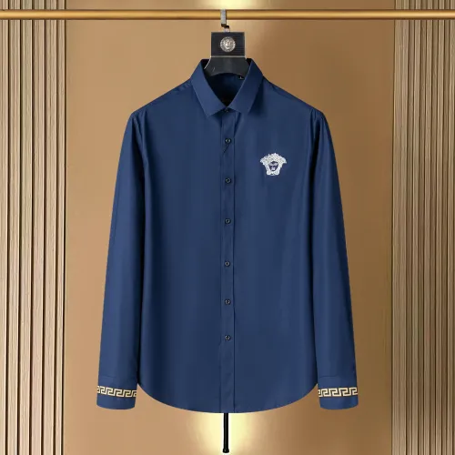Versace Shirts Long Sleeved For Men #1438794 $40.00 USD, Wholesale Replica Versace Shirts