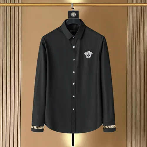 Versace Shirts Long Sleeved For Men #1438795 $40.00 USD, Wholesale Replica Versace Shirts