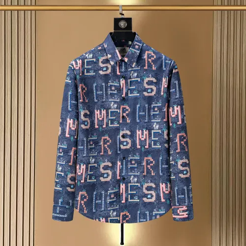 Hermes Shirts Long Sleeved For Men #1438798 $40.00 USD, Wholesale Replica Hermes Shirts