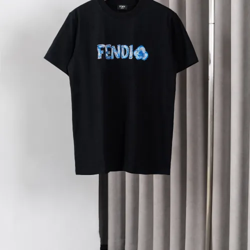 Fendi T-Shirts Short Sleeved For Men #1438823 $36.00 USD, Wholesale Replica Fendi T-Shirts