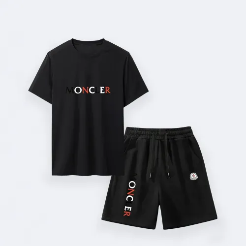 Moncler Tracksuits Short Sleeved For Men #1438826 $42.00 USD, Wholesale Replica Moncler Tracksuits