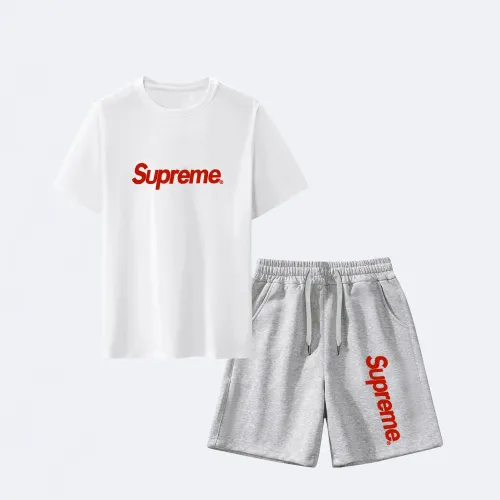Supreme Trancksuits Short Sleeved For Men #1438829