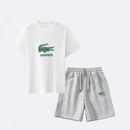 Lacoste Tracksuits Short Sleeved For Men #1438835