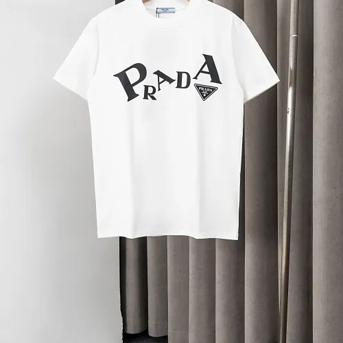 Prada T-Shirts Short Sleeved For Men #1438839 $36.00 USD, Wholesale Replica Prada T-Shirts