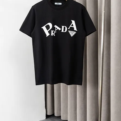 Prada T-Shirts Short Sleeved For Men #1438840 $36.00 USD, Wholesale Replica Prada T-Shirts