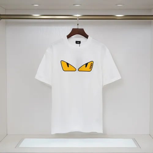 Fendi T-Shirts Short Sleeved For Unisex #1438841 $32.00 USD, Wholesale Replica Fendi T-Shirts