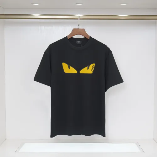 Fendi T-Shirts Short Sleeved For Unisex #1438843 $32.00 USD, Wholesale Replica Fendi T-Shirts
