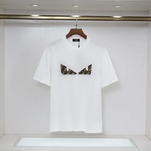 Fendi T-Shirts Short Sleeved For Unisex #1438846 $34.00 USD, Wholesale Replica Fendi T-Shirts