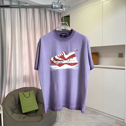 Balenciaga T-Shirts Short Sleeved For Unisex #1438885 $45.00 USD, Wholesale Replica Balenciaga T-Shirts