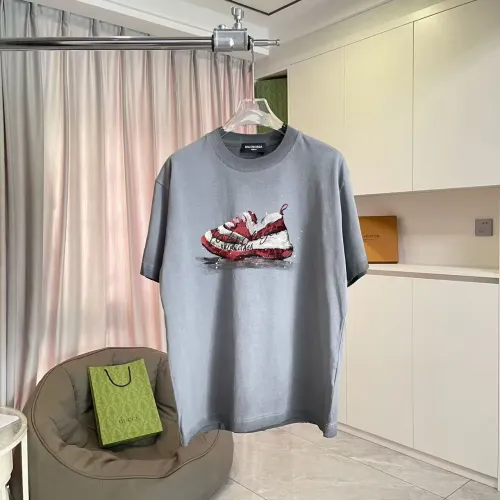 Balenciaga T-Shirts Short Sleeved For Unisex #1438886 $45.00 USD, Wholesale Replica Balenciaga T-Shirts