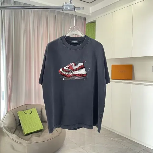 Balenciaga T-Shirts Short Sleeved For Unisex #1438887 $45.00 USD, Wholesale Replica Balenciaga T-Shirts