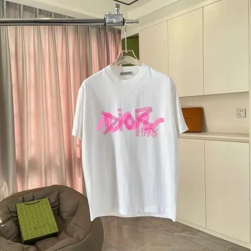 Christian Dior T-Shirts Short Sleeved For Unisex #1438903 $42.00 USD, Wholesale Replica Christian Dior T-Shirts